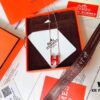 692fc8f299f2d84055c8901b Hermès Bracelet & H Necklace Set - Premium Quality, Rose Gold, Classic Red, Long-Lasting Color