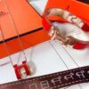 692fc8f399f2d84055c8901f Hermès Bracelet & H Necklace Set - Premium Quality, Rose Gold, Classic Red, Long-Lasting Color