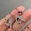 692fc91199f2d84055c89063 Hermes Finesse Series, Small Q, New Silver Color, Y-Necklace and Bracelet