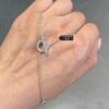 692fc91299f2d84055c89065 Hermes Finesse Series, Small Q, New Silver Color, Y-Necklace and Bracelet