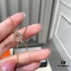 692fc91b99f2d84055c89077 Hermes Finesse Rose Gold Diamond Y Necklace and Bracelet, Mini Hollow-out Circle with Bar Design, Exquisite Craftsmanship, CNC Precision Carved, Imported Silicon Titanium Diamonds, Hand-Set Stones, Jewelry-Grade Finish