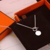 692fc92a99f2d84055c89096 Hermes Disc Pin Buckle Necklace, Hermes Pig Nose Pin Buckle Necklace, Hermes Birkin Bag Pin Buckle Necklace
