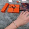 692fc92a99f2d84055c89097 New Arrival Hermès Kelly Series Bracelet, Pure Silver with Thick Gold Plating, Standard 18K Rose Gold Tone, Lightweight and Elegant Design, Iconic Kelly Lock Closure, A Must-Have Accessory for Stylish Women