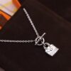 692fc92b99f2d84055c8909a Hermes Disc Pin Buckle Necklace, Hermes Pig Nose Pin Buckle Necklace, Hermes Birkin Bag Pin Buckle Necklace