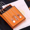 692fc92c99f2d84055c8909c Hermes Disc Pin Buckle Necklace, Hermes Pig Nose Pin Buckle Necklace, Hermes Birkin Bag Pin Buckle Necklace