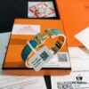 692fc93c99f2d84055c890c2 Hermès Enamel Clic H Bracelet - Rose Gold Replica, One-to-One Match with Sticker, Label, Receipt Included, Available in Size 17 and 19, Perfect for Couples