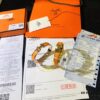 692fc94199f2d84055c890ca Hermes 1:1 Replica Sticker, Label, Receipt Set Available in Rose Gold - Hermes CLIC Enamel H Bracelet Classic Couple's Style