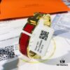 692fc94799f2d84055c890d2 Hermès High-Replica Enamel Clic H Bracelet in Rose Gold – Full Set with Stickers, Tags, and Receipts – Classic Couple's Style, Sizes 17 & 19