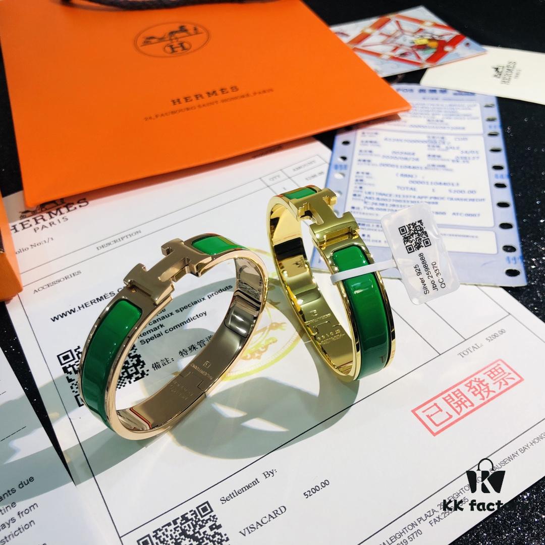 692fc94c99f2d84055c890da Hermès 1:1 Replica Sticker, Label, Receipt Set, Rose Gold Edition - Authentic-Look CLIC Enamel H Bracelet