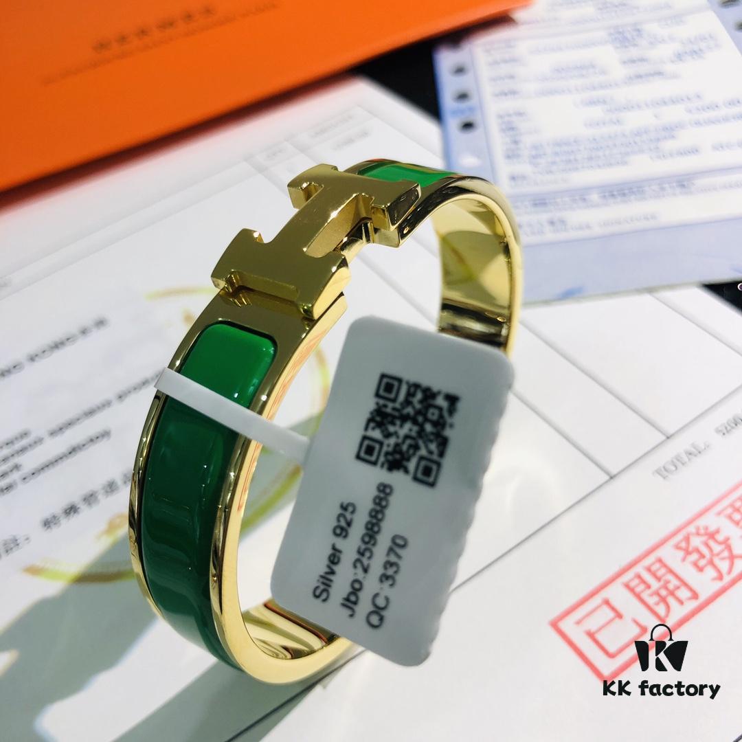 692fc94c99f2d84055c890db Hermès 1:1 Replica Sticker, Label, Receipt Set, Rose Gold Edition - Authentic-Look CLIC Enamel H Bracelet