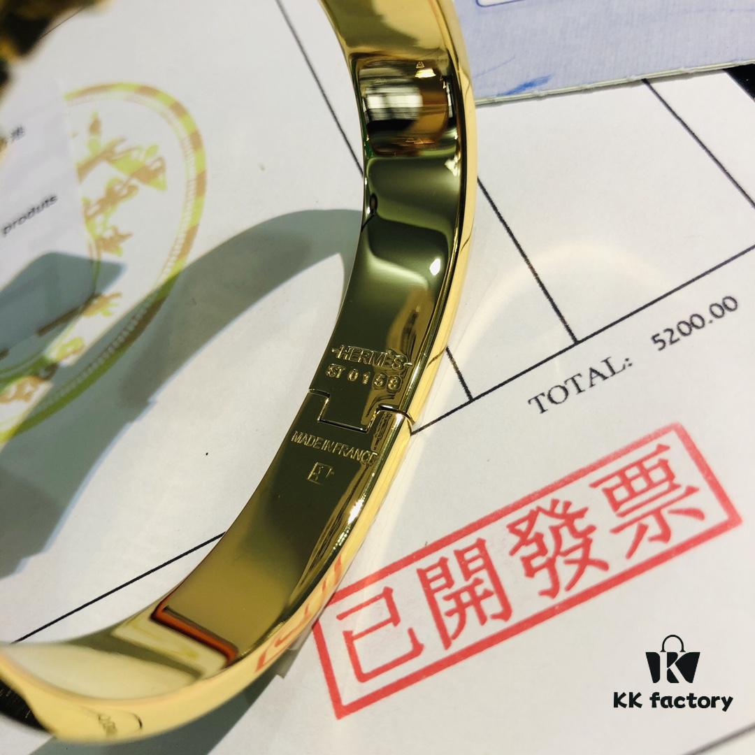 692fc94e99f2d84055c890dc Hermès 1:1 Replica Sticker, Label, Receipt Set, Rose Gold Edition - Authentic-Look CLIC Enamel H Bracelet