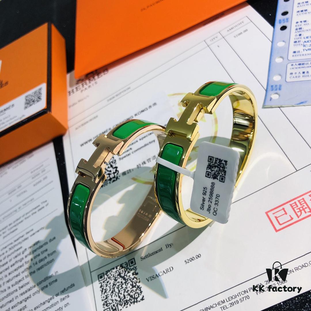 692fc94f99f2d84055c890dd Hermès 1:1 Replica Sticker, Label, Receipt Set, Rose Gold Edition - Authentic-Look CLIC Enamel H Bracelet
