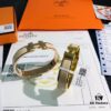 692fc95899f2d84055c890ea Hermes One-to-One Replica Sticker, Label, Receipt Set 🌹 Rose Gold Purchased Version 😎 Available in Stock Hermes CLIC Enamel H Bracelet