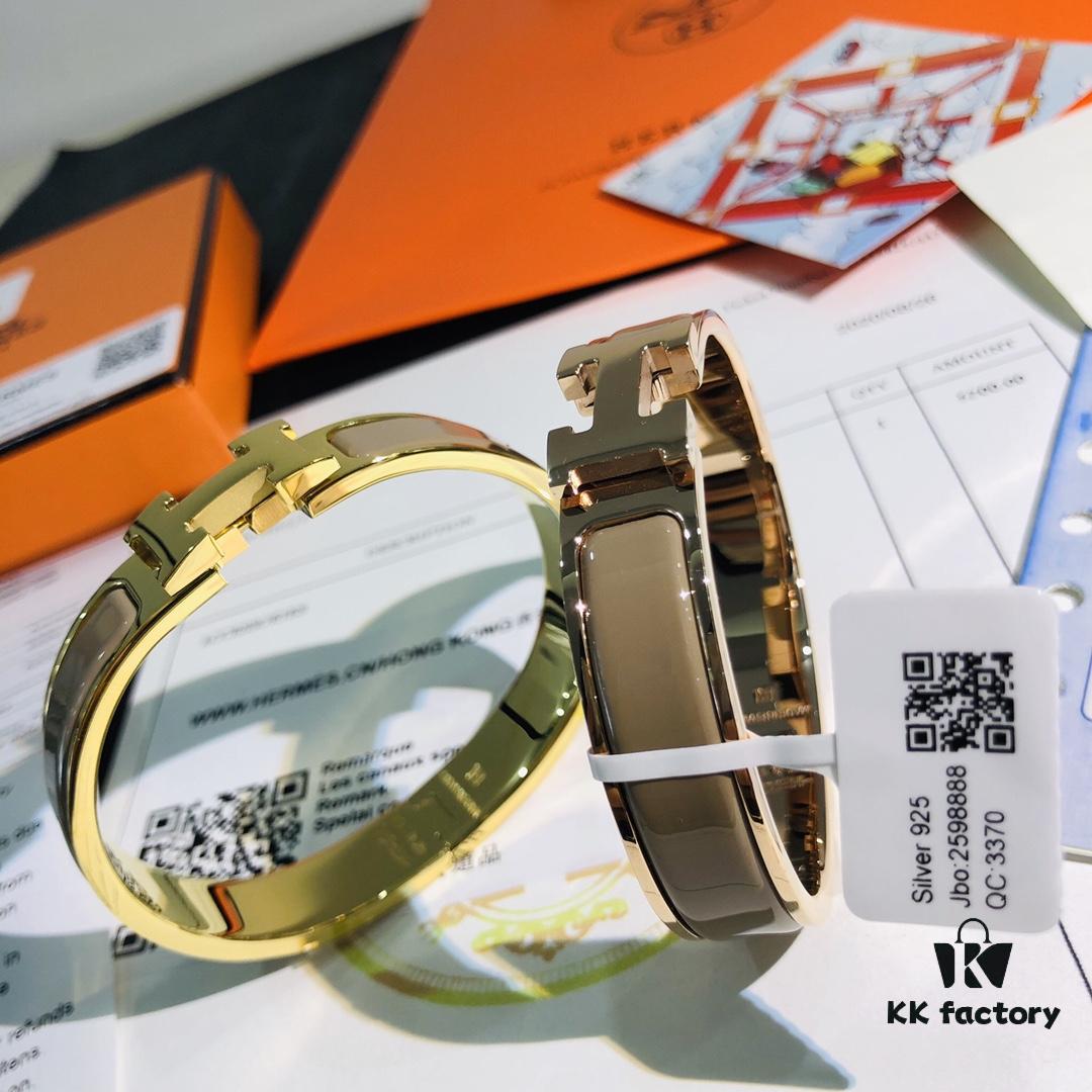 692fc96899f2d84055c890ff Hermès 1:1 Replica Sticker, Label, Receipt Set 🏷️🧾 Rose Gold Edition, Herme*CLIC Enamel H Bracelet, Classic Unisex Design, Perfect for Couples