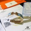 692fc97499f2d84055c89111 Hermes 1:1 Replica Sticker, Label, Receipt Set 🌟 Rose Gold Version 😎 Available in Stock | Herme*CLIC Enamel H Bracelet | Classic Unisex Design for Couples, Size 17 & 19