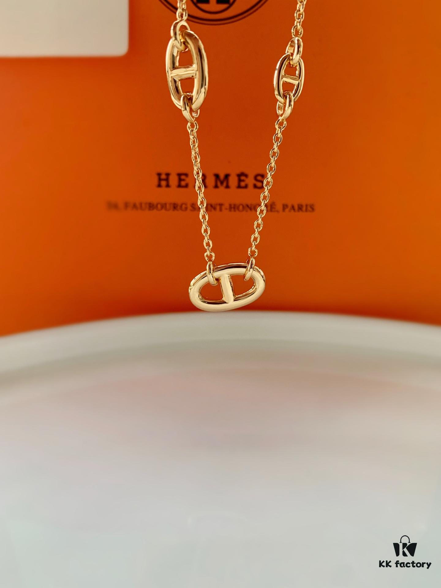 692fc97f99f2d84055c8912d Hermes H Pig Nose Bracelet, Latest Jewelry Collection from Boutique! A Perfect Classic Icon!