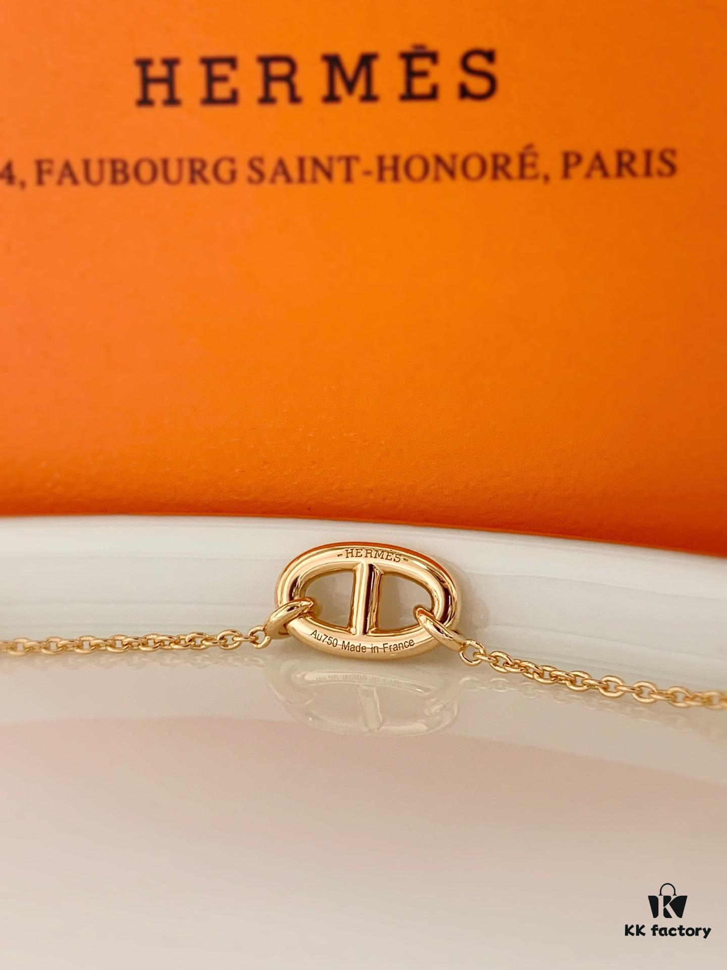 692fc98099f2d84055c89130 Hermes H Pig Nose Bracelet, Latest Jewelry Collection from Boutique! A Perfect Classic Icon!