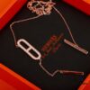 692fc98b99f2d84055c89145 New Arrival Hot Pig Nose 🐽 Hermès® Necklace 1:1 High-Quality Custom Edition, Electroplated 18K Gold, Original Materials, Cabinet-Synchronized CNC Polishing
