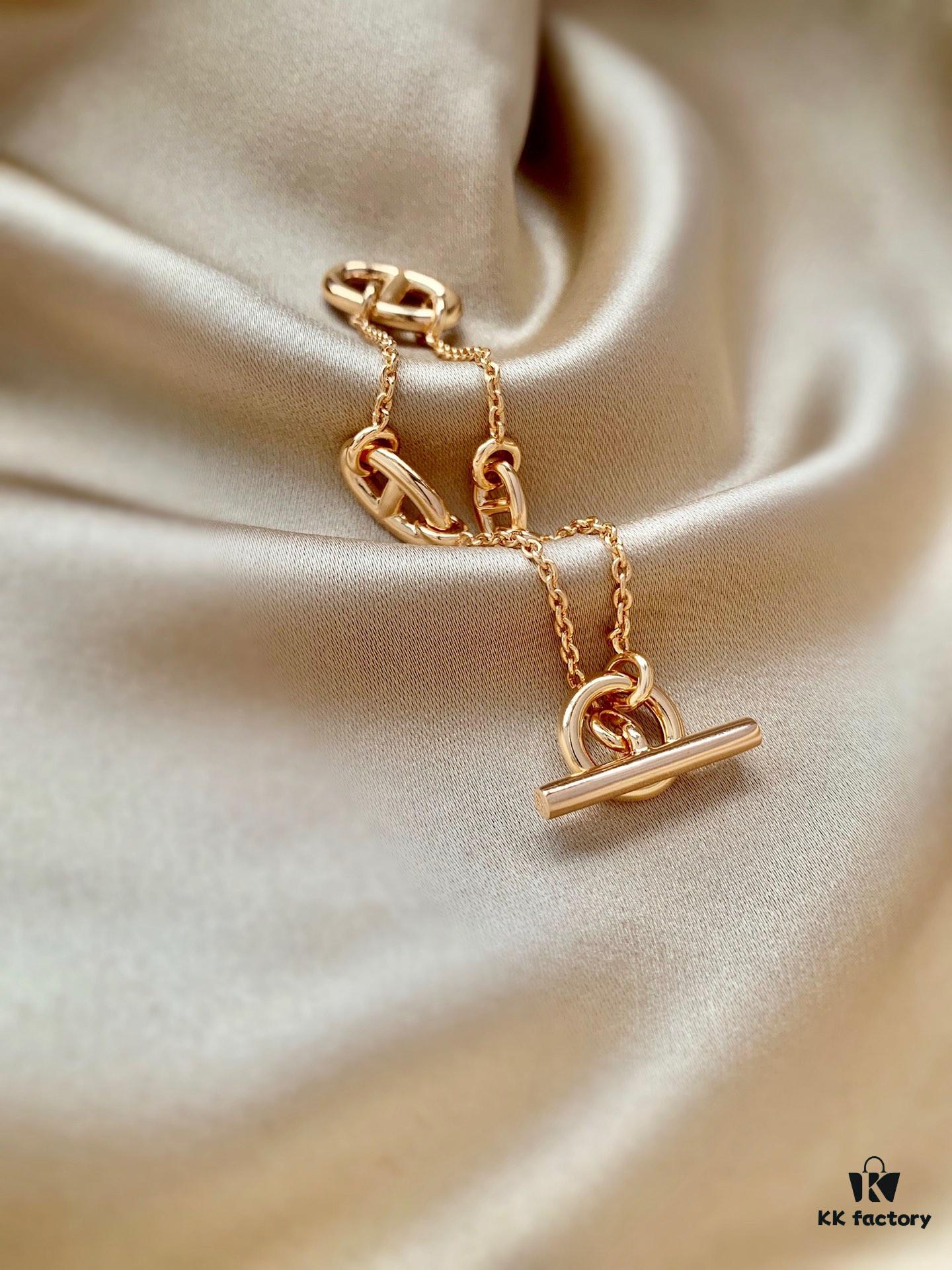 692fc98f99f2d84055c8914c Hermes H Pig Nose Bracelet, Latest Jewelry Collection from Boutique! A Perfect Classic Icon!