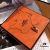 Hermes Essential Color Key Necklace in Orange, Designed by Paloma Picasso