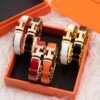 692fc99899f2d84055c8915b Hermes Classic Enamel Bracelet, Same Style as Lin Xin Tong's Celebrity Choice