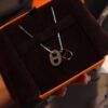 692fc9a099f2d84055c8916b Affordable Hermès-style Pig Nose Necklace by o'mai|lon