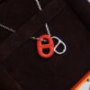 692fc9a399f2d84055c89172 Affordable Hermès-style Pig Nose Necklace by o'mai|lon