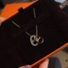 692fc9a699f2d84055c89178 Affordable Hermès-style Pig Nose Necklace by O'mai|lon