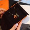 692fc9a799f2d84055c8917b Affordable Hermès-style Pig Nose Necklace by o'mai|lon