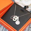 692fc9aa99f2d84055c89183 Hermès-Inspired Necklace, SEIKO Version, Fashionable Designer Brand, Genuine Leather Craftsmanship, Gold-Tone Material