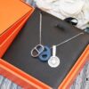 692fc9aa99f2d84055c89184 Hermès-Inspired Necklace, SEIKO Version, Fashionable Designer Brand, Genuine Leather Craftsmanship, Gold-Tone Material