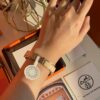 692fc9cc99f2d84055c891ac Hermes Overseas Membership Points Gift | Pop H Collection ✨ Rose Gold Milk Tea Color Bracelet