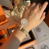 692fc9d399f2d84055c891b2 Hermès Overseas Points Member Gift HERMES | Pop H Collection ✨ Rose Gold Elephant Gray Bracelet Classic H Clasp Timeless Design