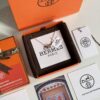 Hermes Overseas Points Member Gift | Pop H Collection ✨ Rose Gold Elephant Grey [Mini Size] | Classic H Lock, Timeless Design 🥰 | Clear Engraving on Bottom, Exquisite Craftsmanship | Includes Identity Strap, Points Card, Label, and Full Packaging