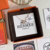 Hermes Overseas Points Member Gift | Pop H Collection ✨ Rose Gold Malted Milk White [Mini Size] Classic H Closure, Timeless Design 🥰 Clear Engraving at Bottom, Exquisite Craftsmanship, Complete Set with Identity Strap, Points Card, Tags, and Full Packaging