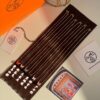 Hermes Overseas Points Member Gift | Pop H Collection ✨ Rose Gold Malted Milk White [Mini Size] Classic H Closure, Timeless Design 🥰 Clear Engraving at Bottom, Exquisite Craftsmanship, Complete Set with Identity Strap, Points Card, Tags, and Full Packaging