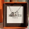 692fc9ff99f2d84055c891e6 Hermes Overseas Points Member Gift HERMES | Pop H Collection ✨ Classic H Buckle, Timeless Design 🥰 Clear Engraving at Bottom, Platinum Milkshake White, Identity Strap, Points Card, Tags, Full Packaging