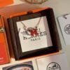 692fca0a99f2d84055c891f0 Hermes Overseas Points Member Gift HERMES | Pop H Collection ✨ Classic H Buckle, Timeless Design 🥰 Clear Engraving at Bottom, Rose Gold with Festive Red Color, Identity Strap, Points Card, Tags, Full Packaging