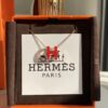 692fca0b99f2d84055c891f1 Hermes Overseas Points Member Gift HERMES | Pop H Collection ✨ Classic H Buckle, Timeless Design 🥰 Clear Engraving at Bottom, Rose Gold with Festive Red Color, Identity Strap, Points Card, Tags, Full Packaging
