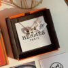 Hermes Overseas Points Member Gift HERMES | Pop H Collection ✨ Classic H Buckle, Timeless Design 🥰 Clear Engraving at Bottom, Rose Gold Milkshake White, Identity Strap, Points Card, Labels, Full Packaging