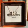 Hermes Overseas Points Member Gift HERMES | Pop H Collection ✨ Classic H Buckle, Timeless Design 🥰 Clear Engraving at Bottom, Rose Gold Milkshake White, Identity Strap, Points Card, Labels, Full Packaging