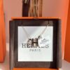 Hermes Overseas Points Member Gift | Pop H Collection ✨ Classic H Closure, Timeless Design 🥰 Clear Engraving at Bottom, Rose Gold 'Linglang Black' Model, Includes Identity Strap, Points Card, Tags, Full Packaging