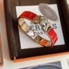 692fca2e99f2d84055c89220 Hermes Overseas Points Member Gift | Pop H Collection ✨ Rose Gold Festive Red Bracelet