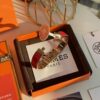 692fca3099f2d84055c89222 Hermes Overseas Points Member Gift | Pop H Collection ✨ Rose Gold Festive Red Bracelet