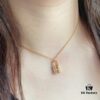 692fca3e99f2d84055c89234 V Gold Thickened Version, Rose Gold. Premium Craftsmanship, Popular Style Among Influencers, Large H-Style Lock Necklace