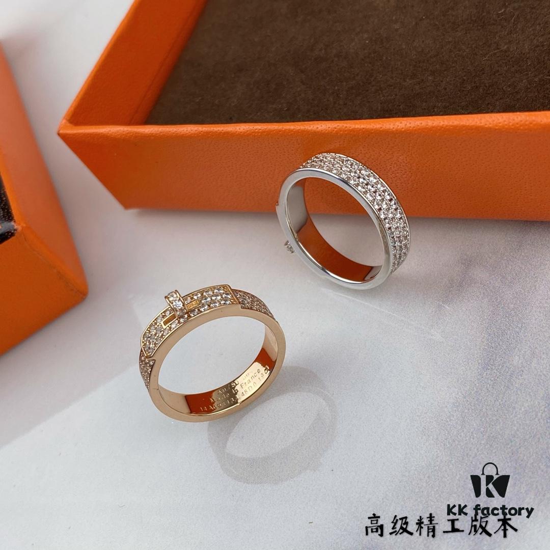 692fca4399f2d84055c8923e Precision Crafted Hermes Belt Buckle Ring - In Stock, Ready to Ship! Premium Replica, Full Name Viral Style