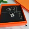 692fca4b99f2d84055c8924c New Advanced Precision Edition Hermes Popular H Logo Full Diamond Necklace, High-Carbon Diamonds, 925 Sterling Silver Gold Plated with K-Gold Texture