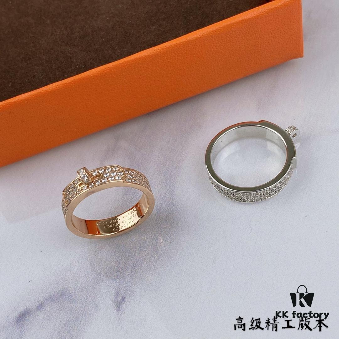 692fca6599f2d84055c89275 Precision Crafted Hermes Belt Buckle Ring - In Stock, Ready to Ship! Premium Replica, Full Name Viral Style