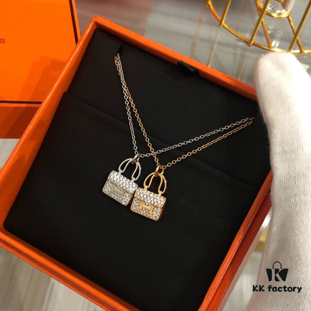 692fca9b99f2d84055c892cd 2021 Latest Version Hermes Kelly Chain Necklace, Z-Premium Custom Grade with 0.5 Micron Thick Gold Plating, Perfectly Polished 360-Degree Finish, Authentic Engraving, Miniature Design for Ultimate Elegance