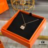 692fca9c99f2d84055c892d1 2021 Latest Version Hermes Kelly Chain Necklace, Z-Premium Custom Grade with 0.5 Micron Thick Gold Plating, Perfectly Polished 360-Degree Finish, Authentic Engraving, Miniature Design for Ultimate Elegance